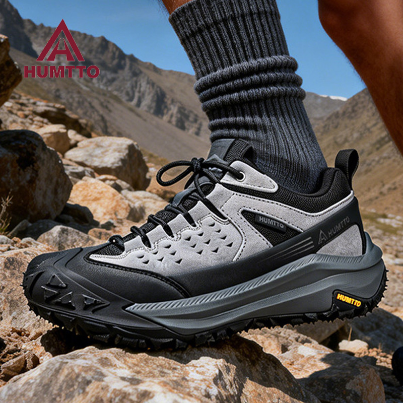 Hunting Outdoor Boots - 험토 소가죽 하이킹 신발 남성 트레킹