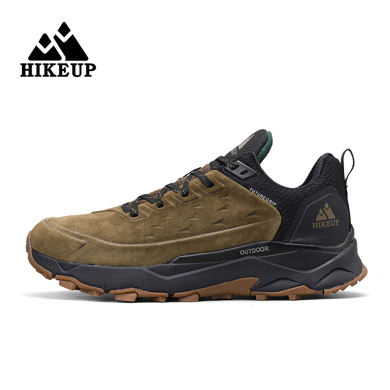 Hunting Outdoor Boots - HIKEUP 남성용 고무 밑창 쿠션 신발,