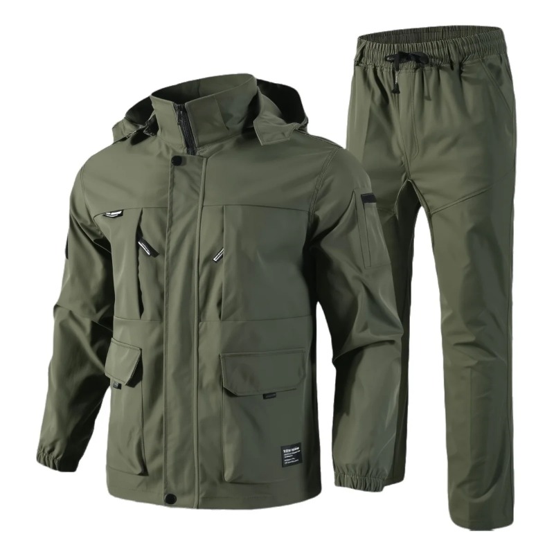 Hunting Outdoor - 남성용 전술 세트 봄 가을 양털