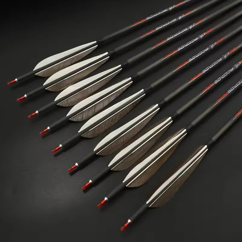Hunting Bow Compound - ACCMOS 순수 탄소 화살, ID6.2 mm