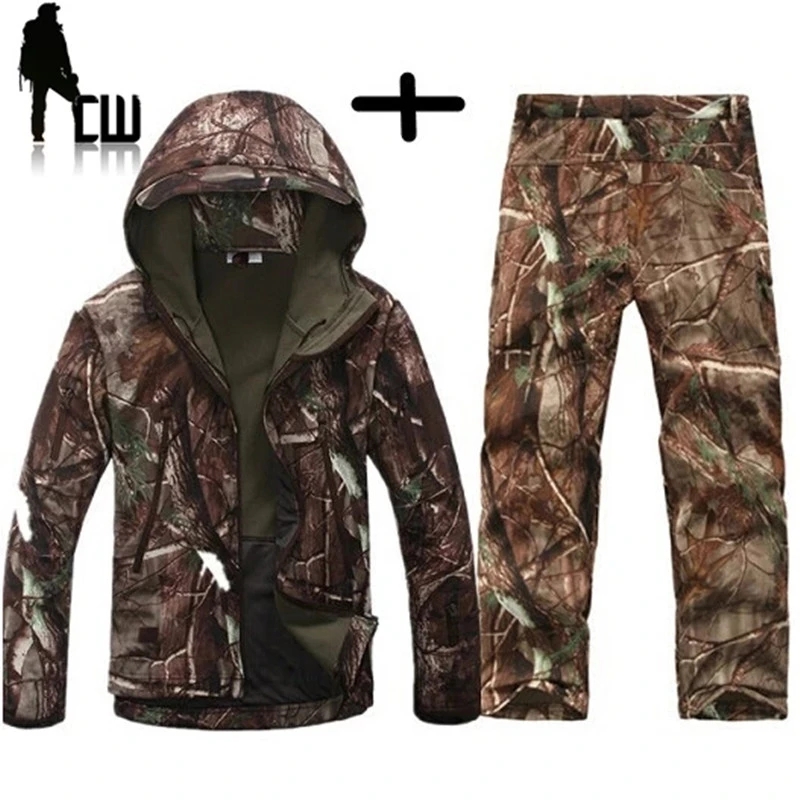 Outdoor Hunting Fleece - TAD Gear 전술 Softshell 위장 재킷