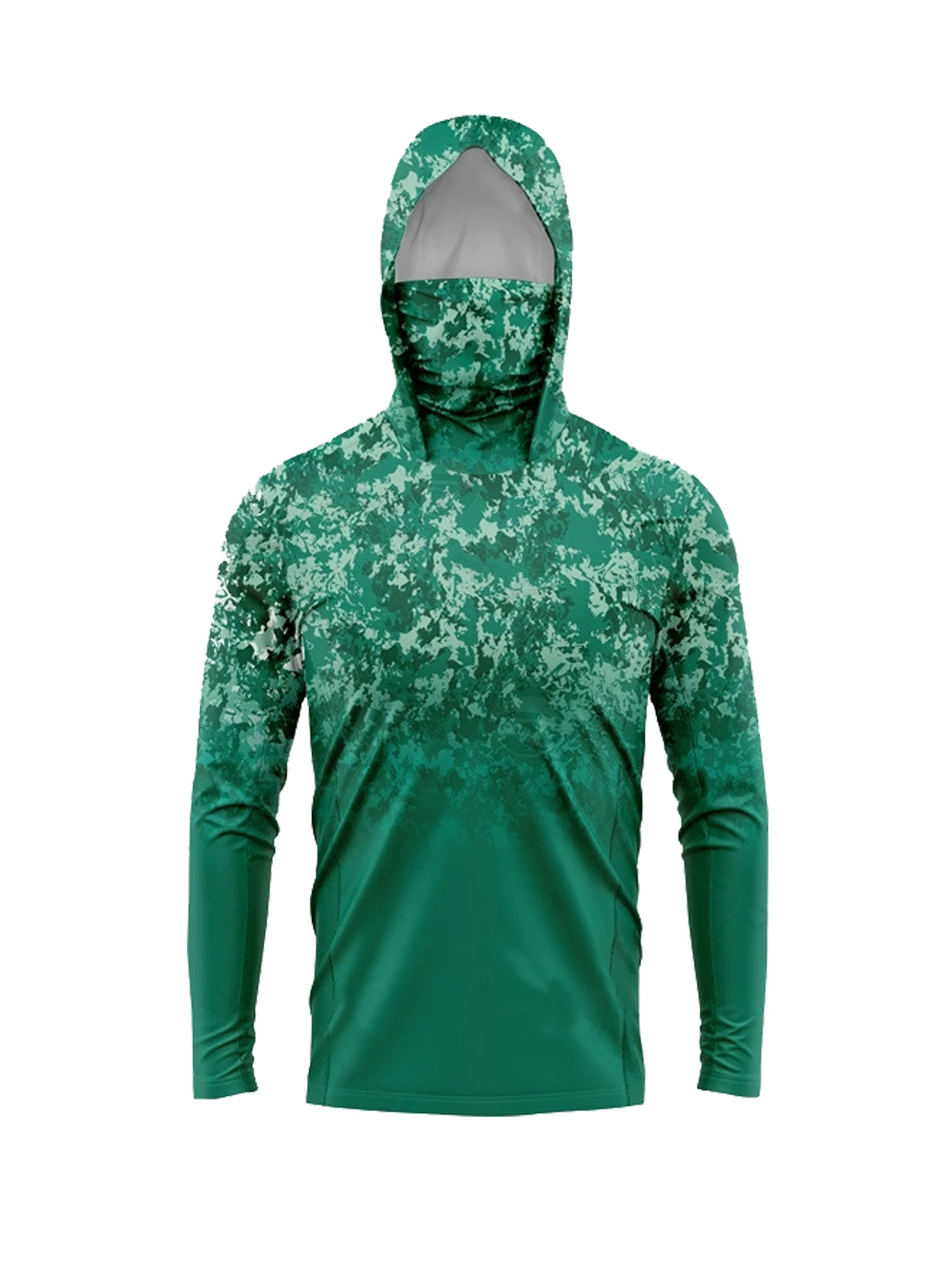 Hunting & Outdoor Supplies Carterton - 남성용 UPF50+ 자외선 차단 낚시 후드티(페이스