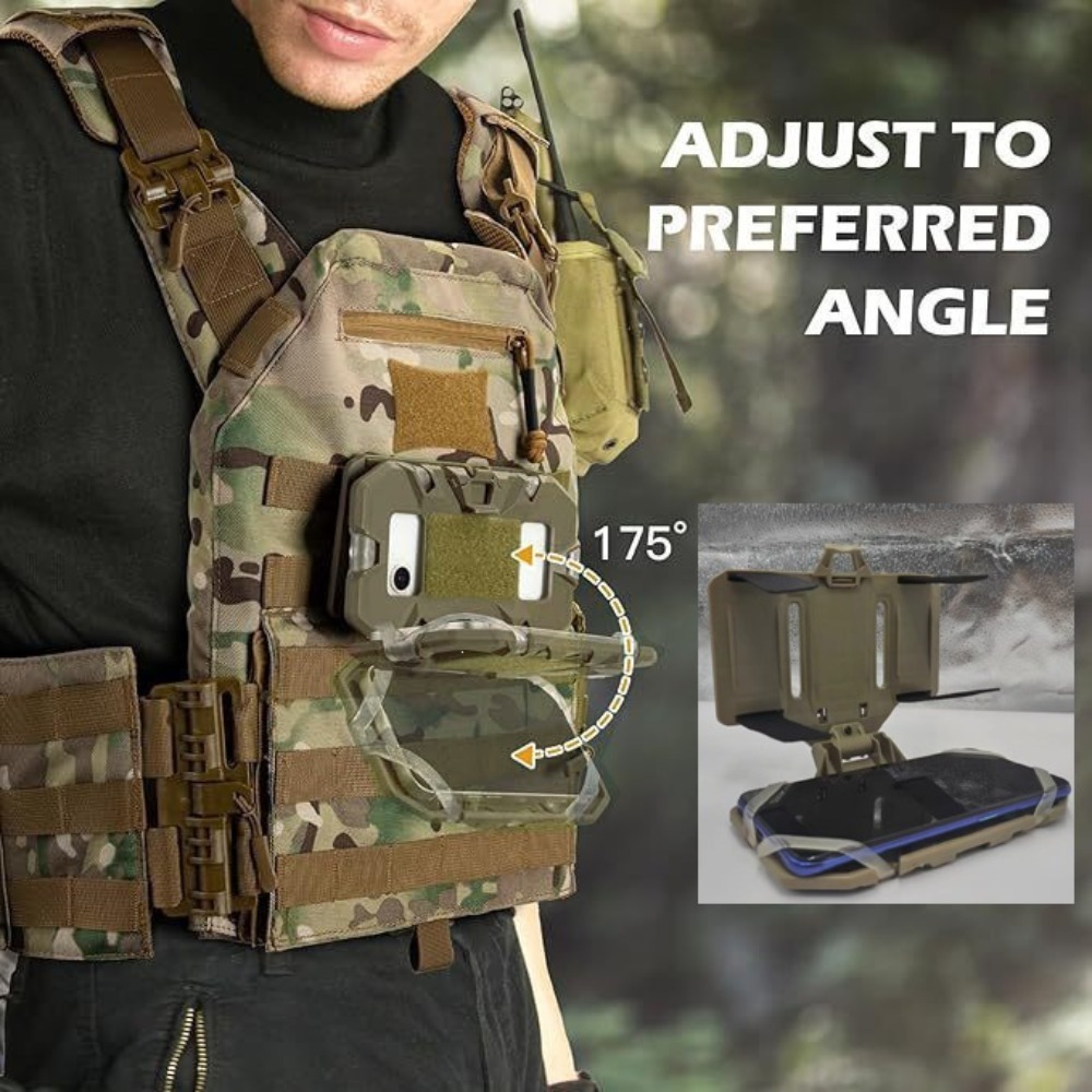 전술 MOLLE 조끼 폰 홀더 접이식 가슴 마운트 스마 - Hunting Outdoor Game 리뷰 및 가격