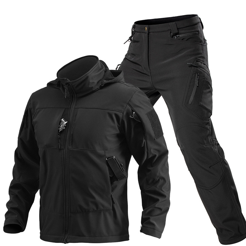 남성용 야외 전술 소프트쉘 슈트 후드 풀 지퍼 재킷 카 - Hunting & Outdoor Supplies Carterton 리뷰 및 가격