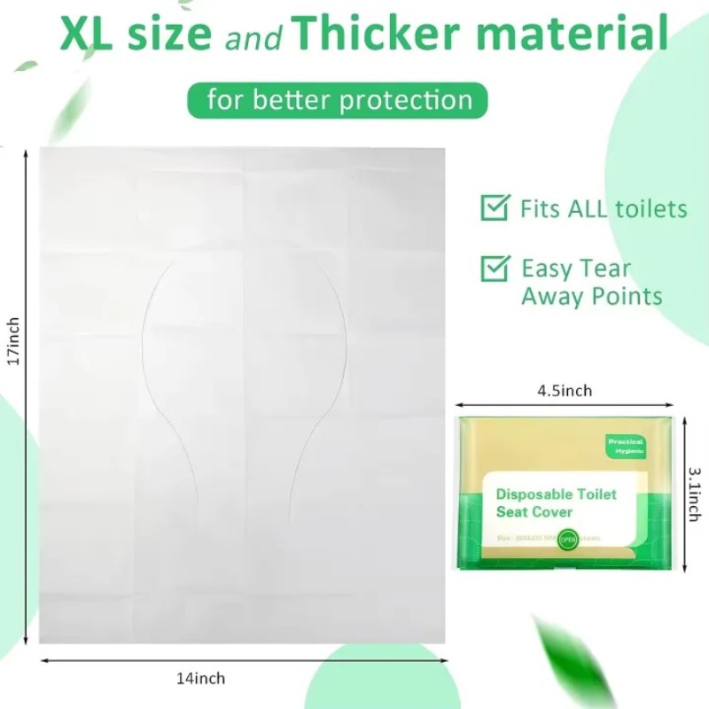 10-120PCS 일회용 변기 커버 휴대용 여행 캠핑  - Outdoor Hunting Toilet 리뷰 및 가격