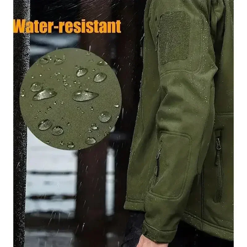 5XL 6XL Russion 위장 전술 유니폼 야외 겨 - Outdoor Hunting Fleece 리뷰 및 가격