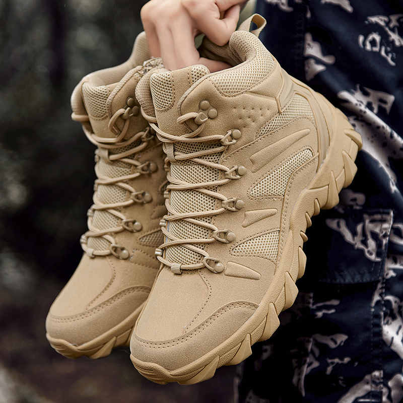 사막 전투 훈련 부츠 남성용 아웃도어 캠핑 내마모성 신 - Hunting Outdoor Boots 리뷰 및 가격