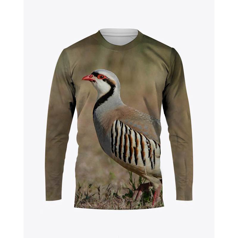 위장 사냥 동물 메추라기 프린트 남성용 O-넥 티셔츠, - Hunting Quail 리뷰 및 가격