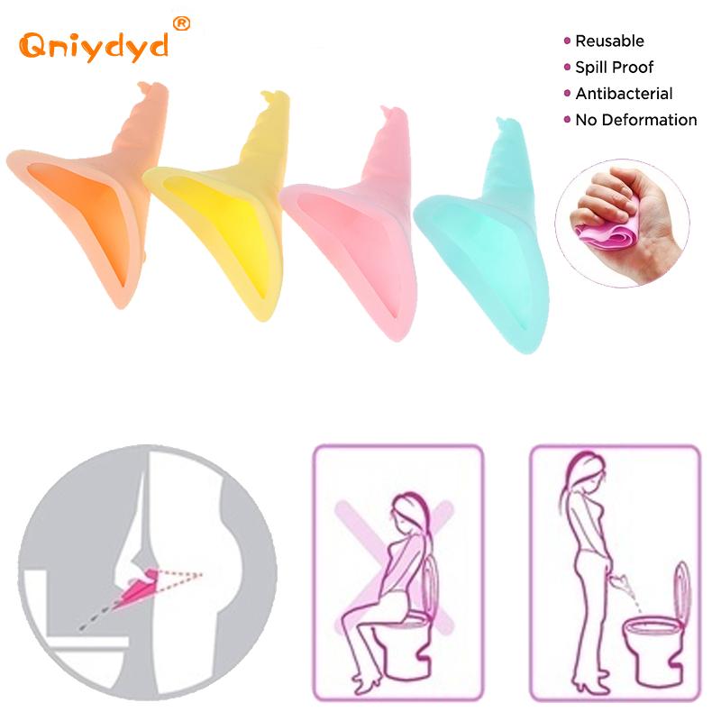 여성용 실리콘 소변 변기 깔때기 스탠드 업 소변 장치, - Outdoor Hunting Toilet 리뷰 및 가격