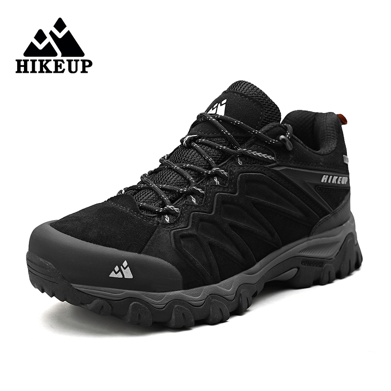 HIKEUP 남성용 하이킹 신발, 가죽 트레킹 부츠,  - Hunting Outdoor Boots 리뷰 및 가격