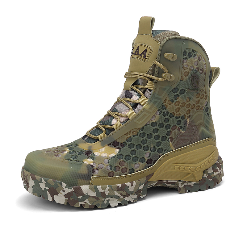 남성 하이킹 신발 방수 전술 부츠 가죽 사막 전투 훈련 - Hunting Outdoor Boots 리뷰 및 가격