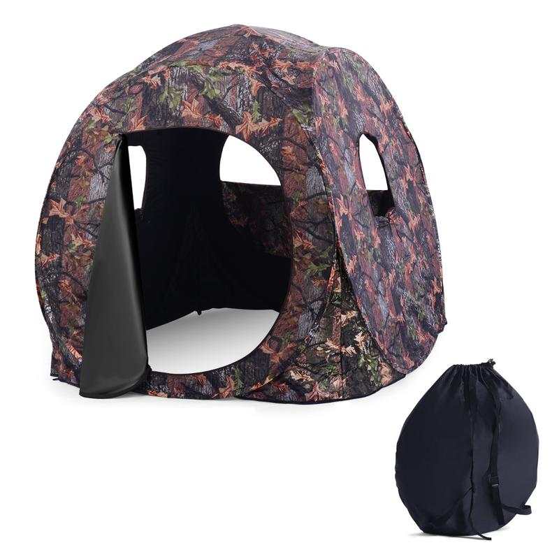 3인용 팝업 사냥 텐트, PU 옥스포드 원단, 스틸 프 - Hunting & Outdoor Supplies Carterton 리뷰 및 가격