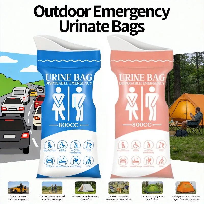800ML 일회용 야외 응급 소변기 가방 남녀공용 누출 - Outdoor Hunting Toilet 리뷰 및 가격