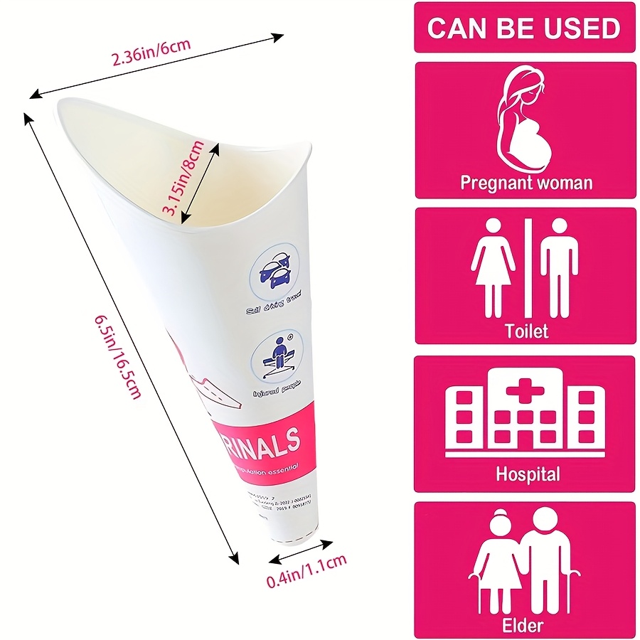 6-20pcs 일회용 여성 소변기 깔때기 여성 임신 휴 - Outdoor Hunting Toilet 리뷰 및 가격