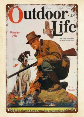 집 내부 1931년 야외 생활 잡지 표지 메추라기 사냥 - Hunting Quail 리뷰 및 가격